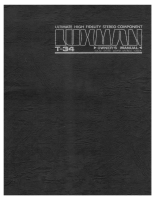 Luxman T-34-Owners-Manual 